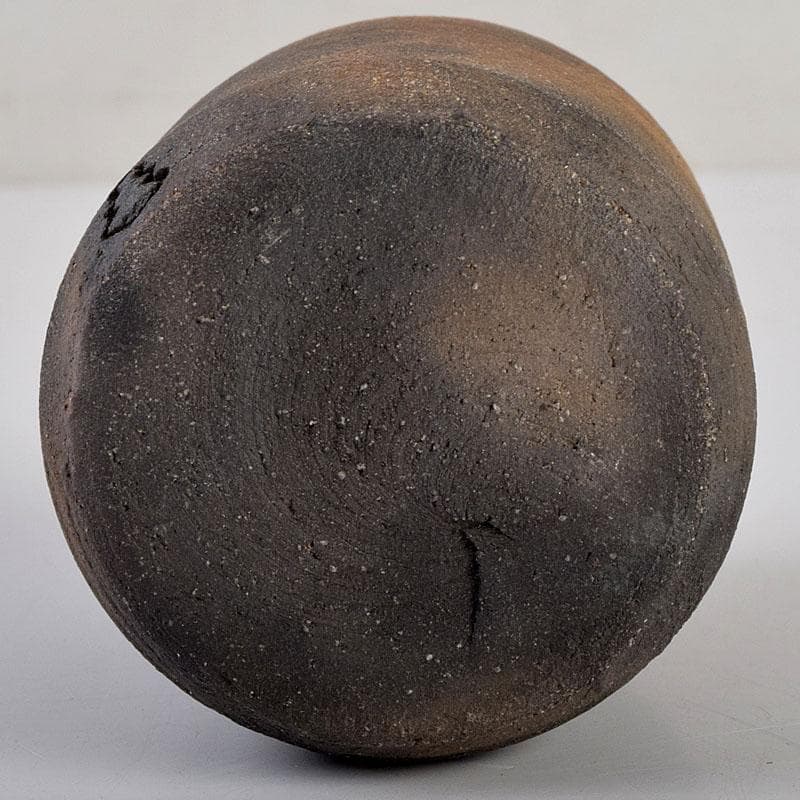 茶道具 唐津焼 四代 中野陶痴造 焼締茶入 仕覆付 共箱 V 8892 - メルカリ