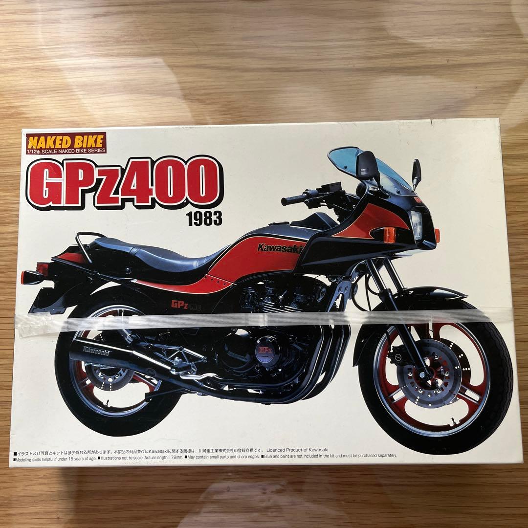 カワサキ kawasaki GPz400 1/12 バイク プラモデル - メルカリ