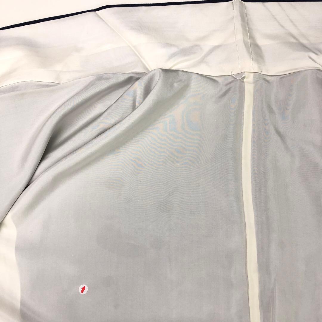 付下げ 波模様に扇子に花柄模様 金彩 KK-2138 - メルカリ