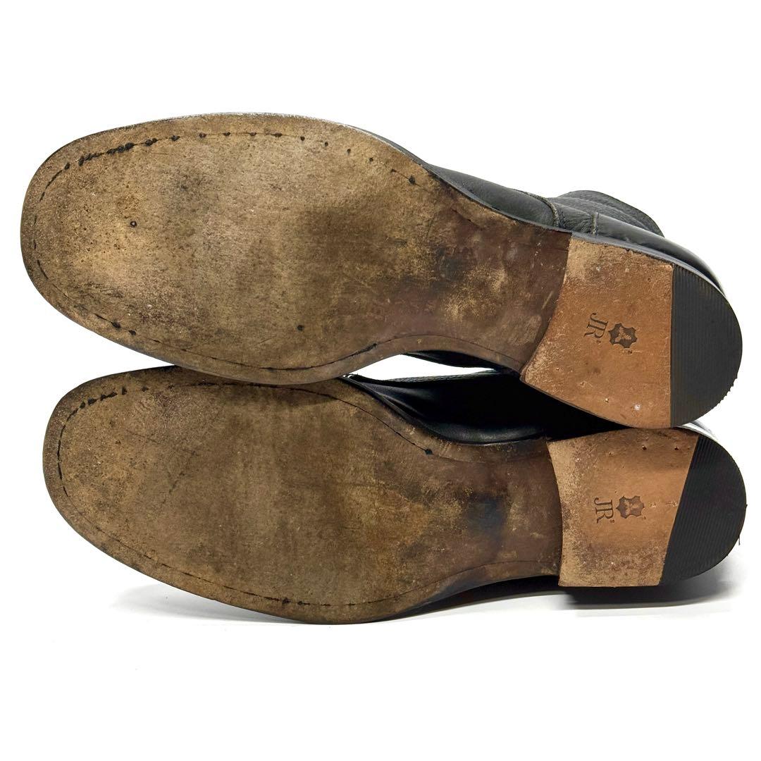 BUTTERO ブッテロ レースアップブーツ ブラック B3533 美品 レザー