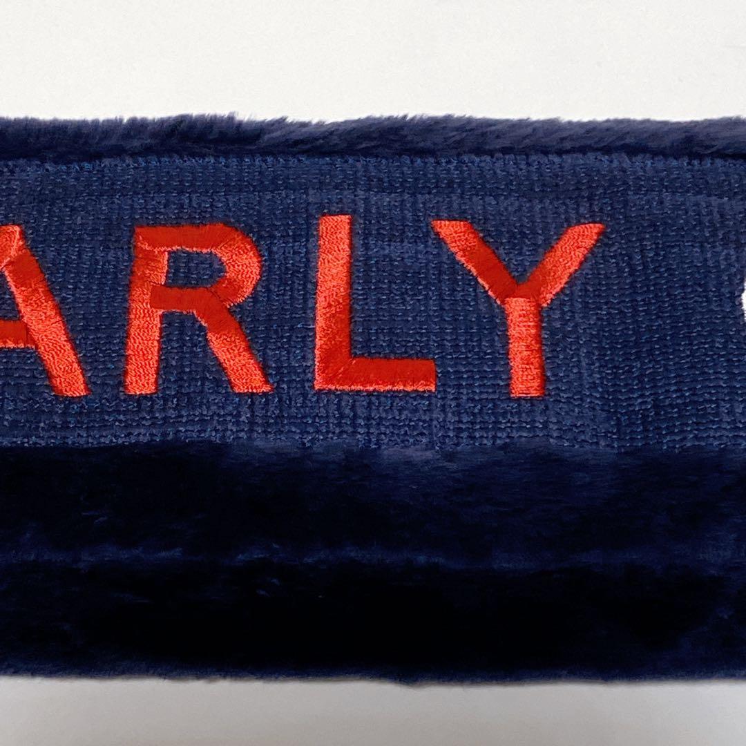 パーリーゲイツ ショルダーパッド ベルト 紺 ネイビー ゴルフ キャディ