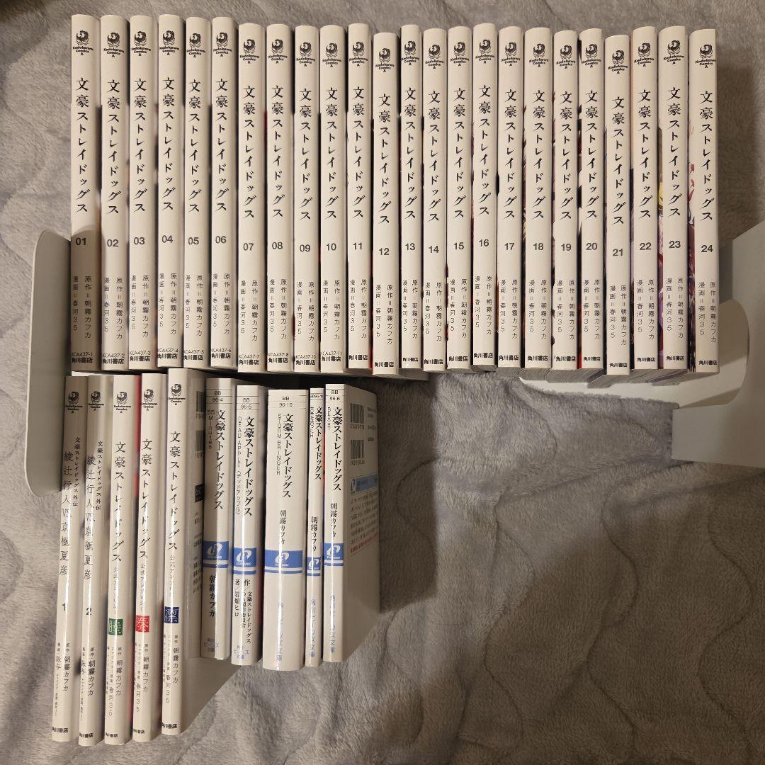 文豪ストレイドッグス 全24巻+外伝その他・小説セット 文豪ストレイドッグス 1〜24巻 関連本 他 文豪ストレイドッグス 1〜24