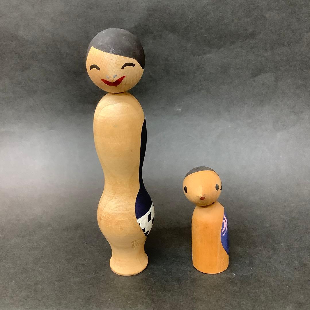 昭和レトロ 清水崑 かっぱ天国こけし 1950年代 - メルカリ