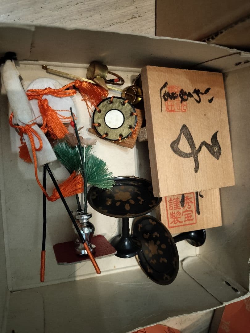 昭和40年代 アンティーク 希少雛人形 (オルゴール、ライト付き) - メルカリ