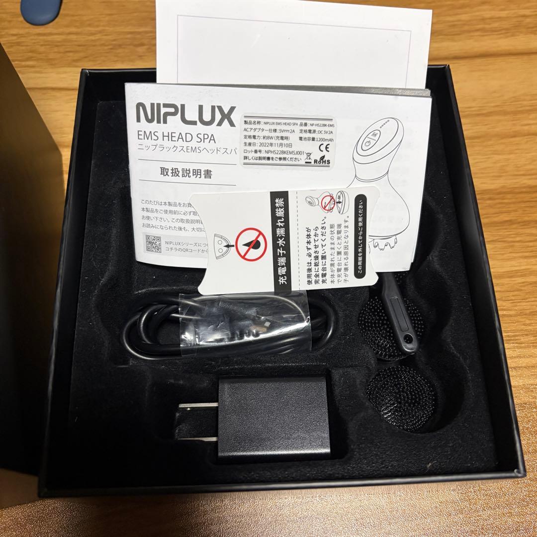 NIPLUX EMS HEAD SPA 美顔器 - メルカリ