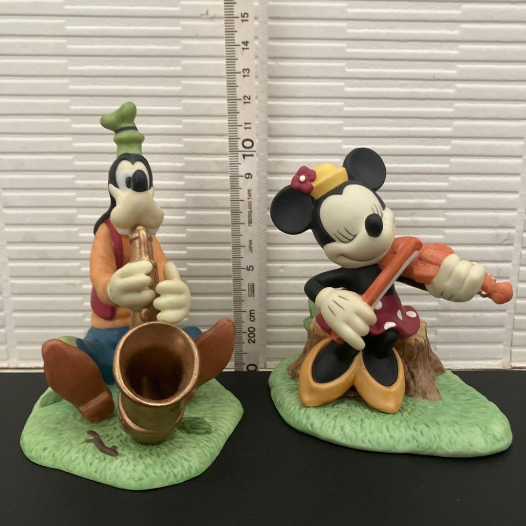 ディズニー 陶器置物 フィギュアリンワールド オーケストラ 音楽隊