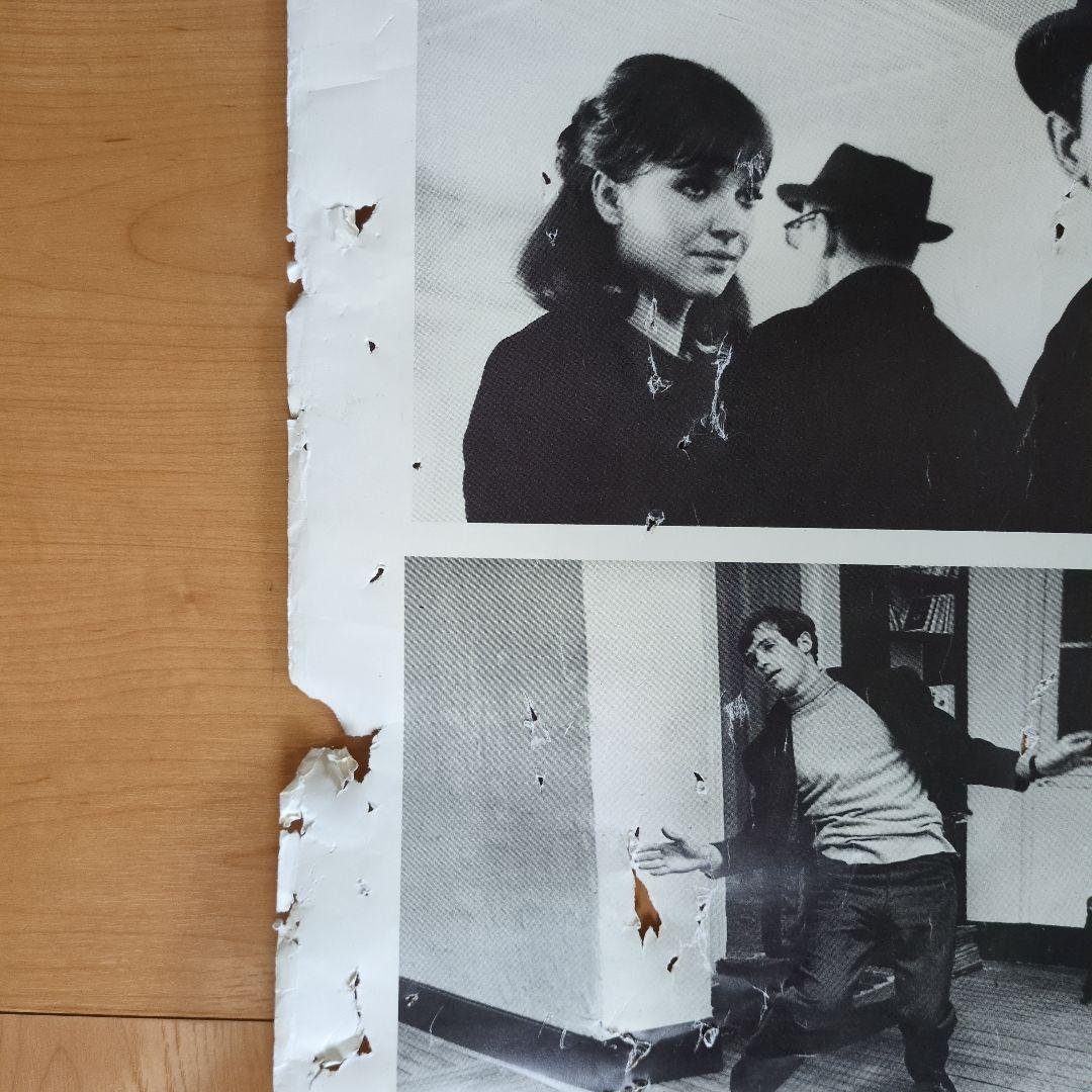 ダメージあり》アニエスベー／ジャンリュックゴダール/ポスター - メルカリ