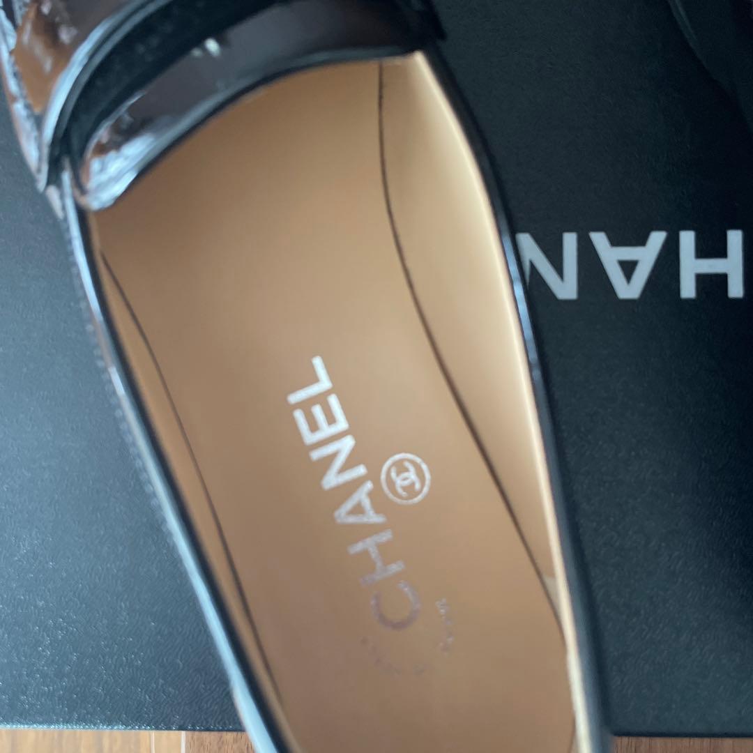 meru様専用シャネル パテントローファー 37.5センチ