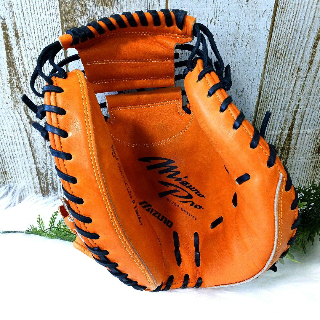 美品】即戦力 ミズノプロ 軟式 キャッチャーミットC-7 - メルカリ