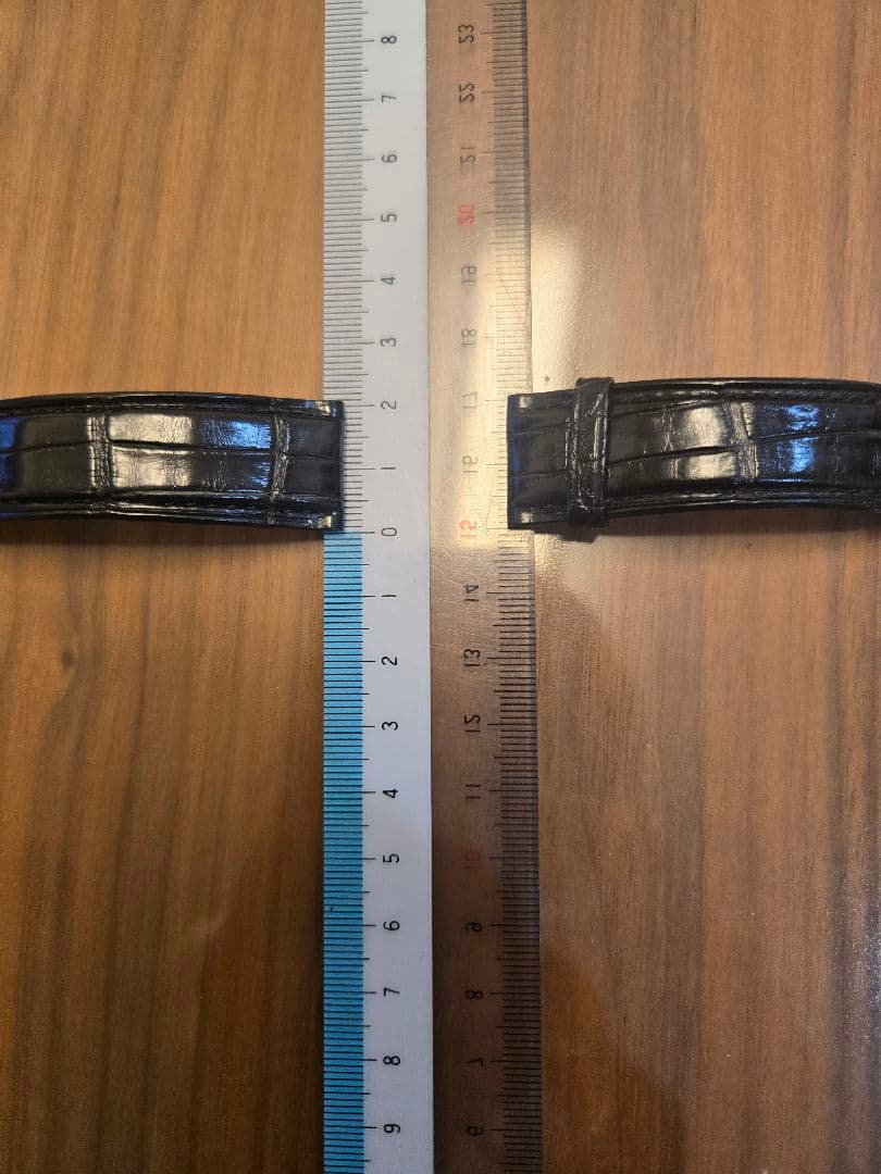 IWC 純正 ポルトギーゼ 黒レザーベルト 箱付き Dバックル用 20mmの通販