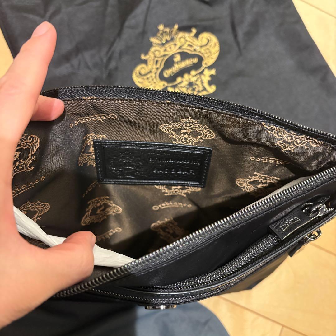 サックスバー 株主優待 オロビアンコ ショルダーバッグ ブラック