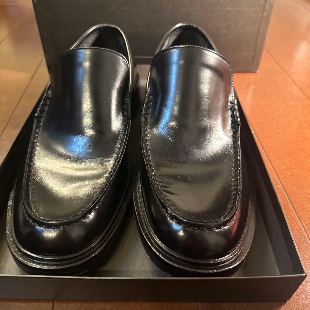 GUCCI ブラック ローファー サイズ メンズ 40 1/2 - メルカリ