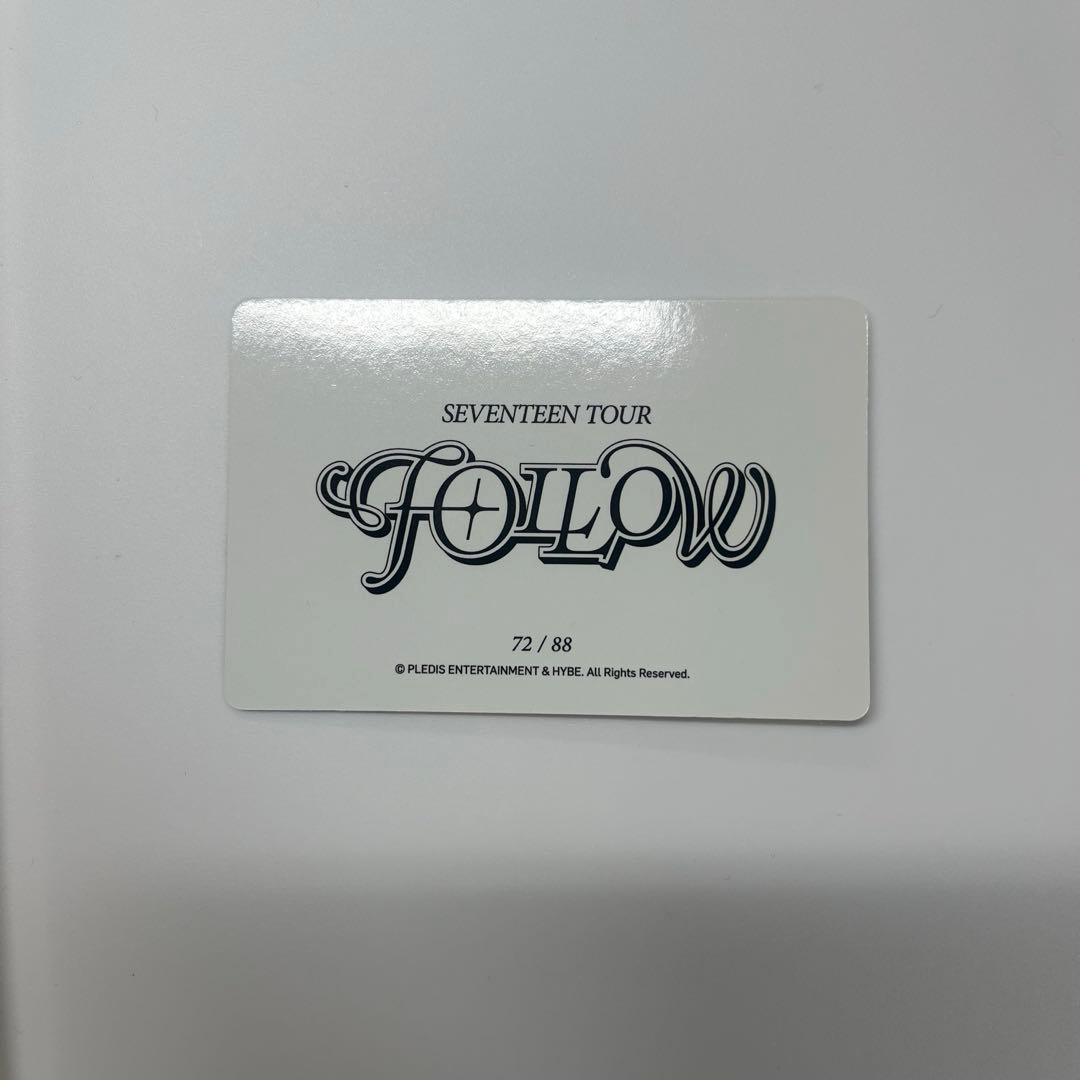 SEVENTEEN トレカ FOLLOW ソウルコン 全員 72 - メルカリ