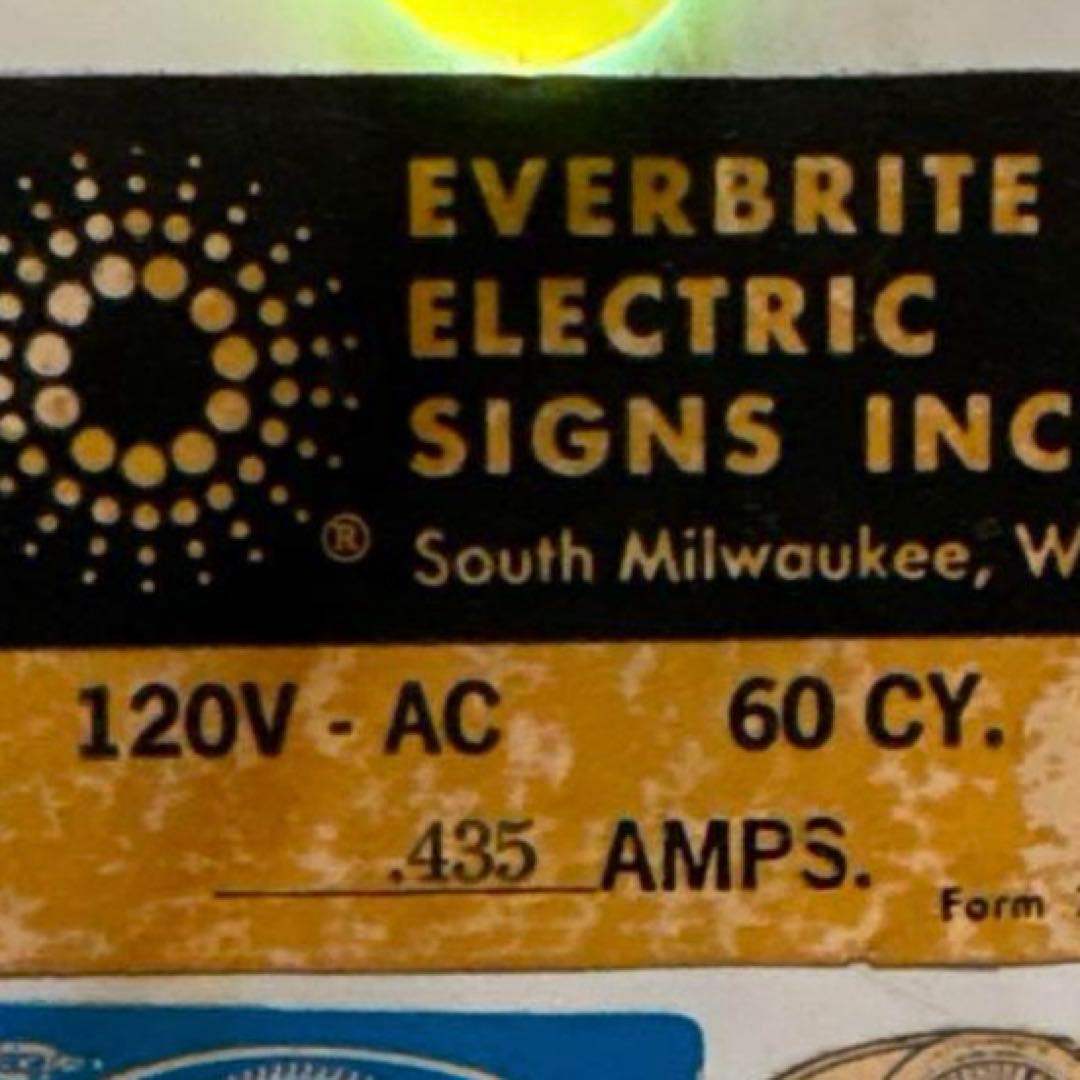 宝物！ 60s 70s セブンアップ メニューボード 看板 ネオンサイン 7up