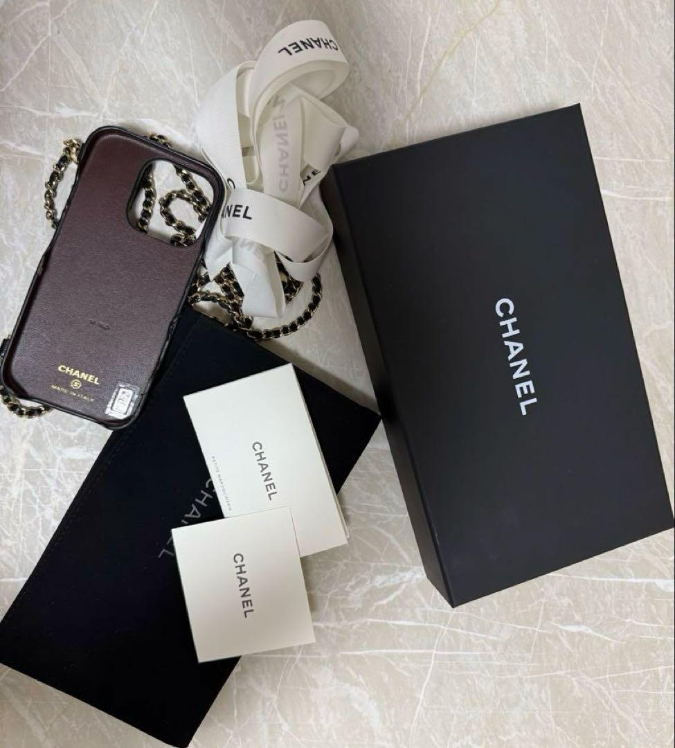 CHANEL チェーン ショルダー付 キャビアスキン マトラッセ 16 PRO