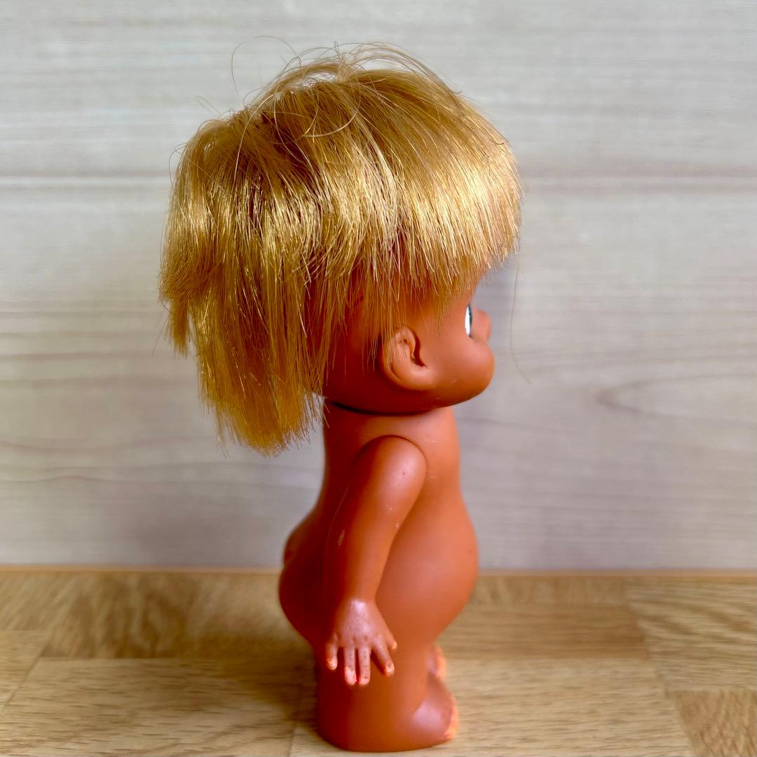 昭和レトロ セキグチ ローラちゃん ソフビ 人形 クロンボ フィギュア