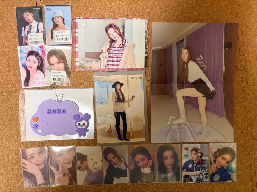 最終お値下げ】 TWICE SANA サナ グッズセット トレカ ラントレ - メルカリ
