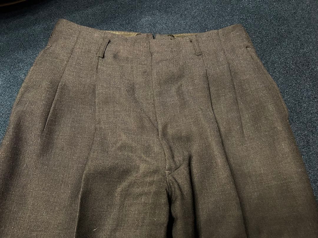 断捨離系さま専用 50'S ヴィンテージ スーツ 上下セット ネイビー