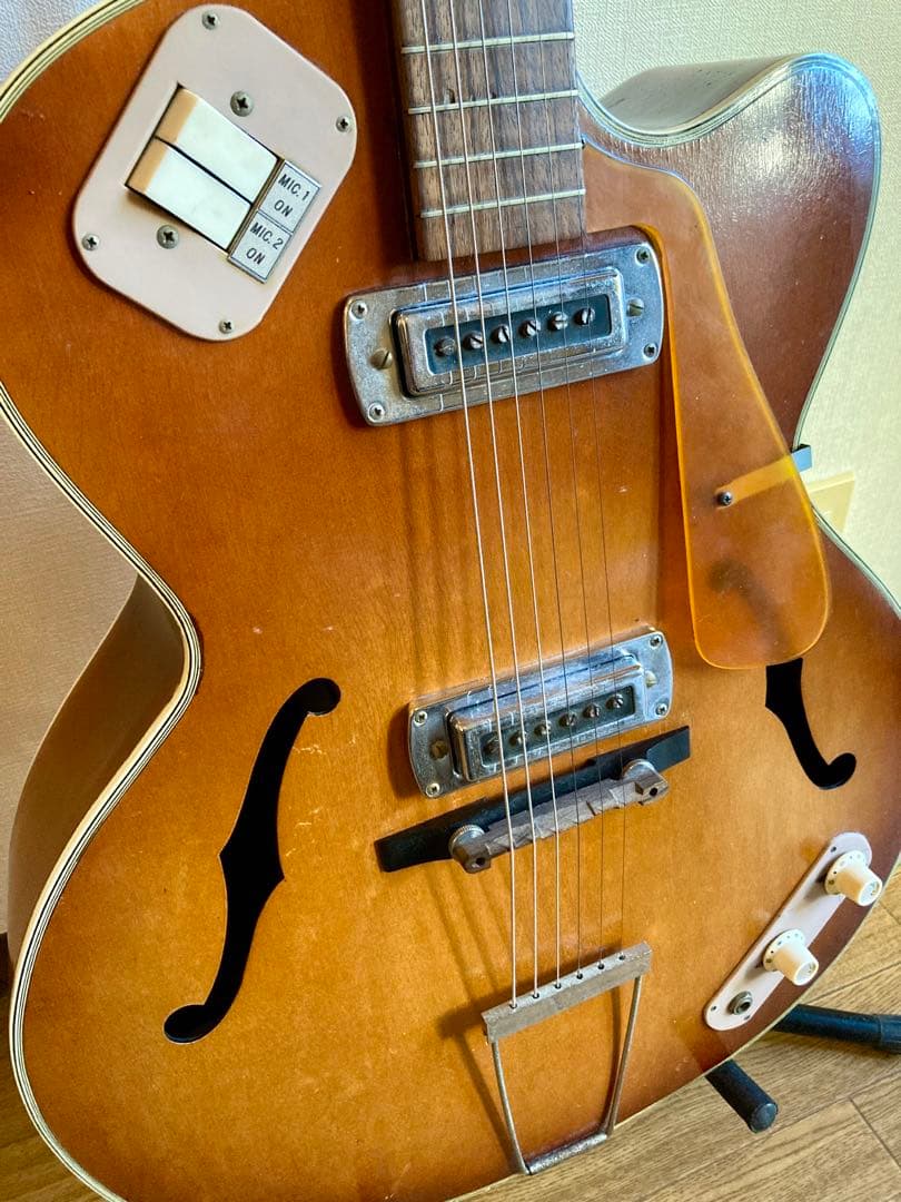 Teisco テスコ Model-14 フルアコ ジャパンビンテージ 60s - メルカリ