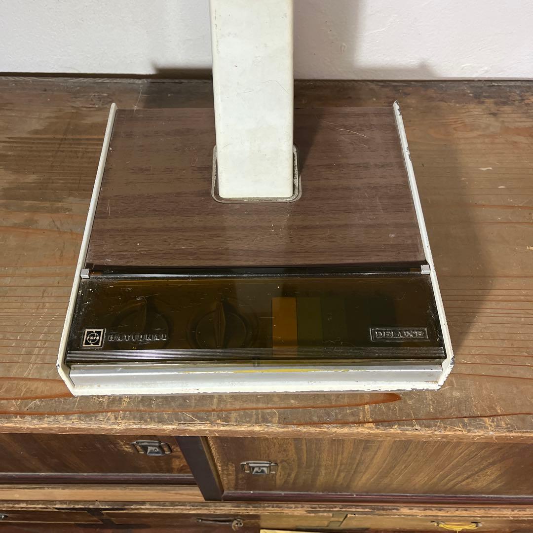 レトロ家庭用扇風機 青い羽根