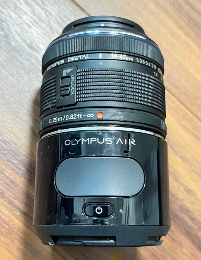 OLYMPUS 14-42mm ズームレンズ OM SYSTEM M.ZUIKO DIGITAL ED 14-42mm F3.5-5.6 EZ｜ボディキャップが