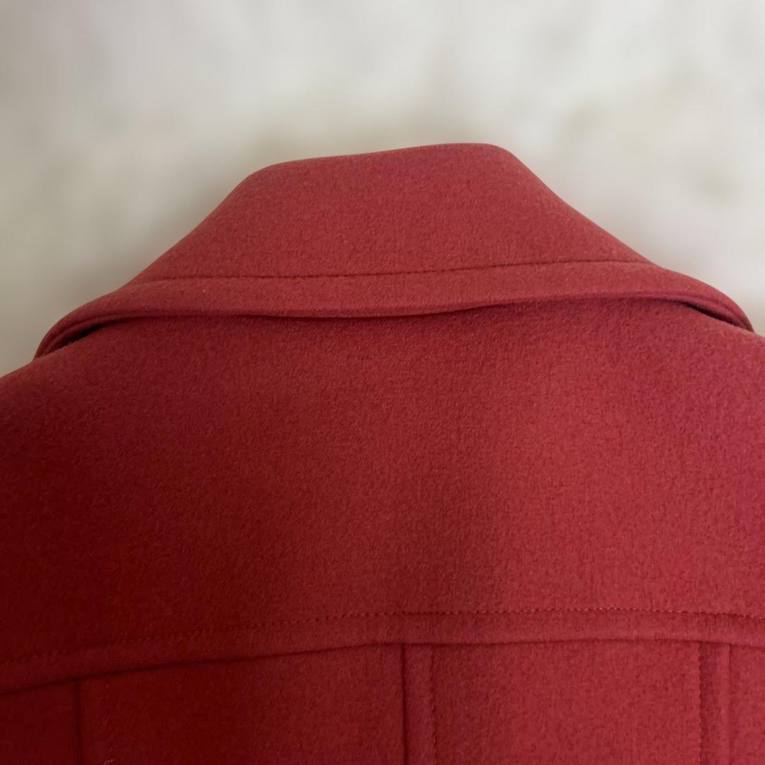 未使用級✨バーバリーブルーレーベル ピーコート ノバチェック ピンク