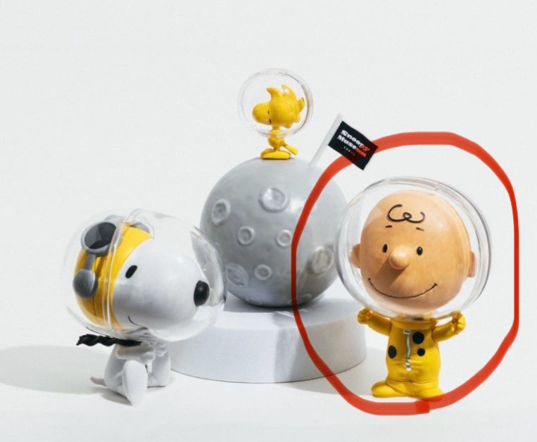 スヌーピーミュージアム限定 アストロノーツ チャーリーブラウン