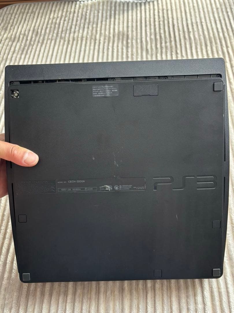 PlayStation 3 CECH-3000A 本体 ブラック※ジャンク品 - メルカリ