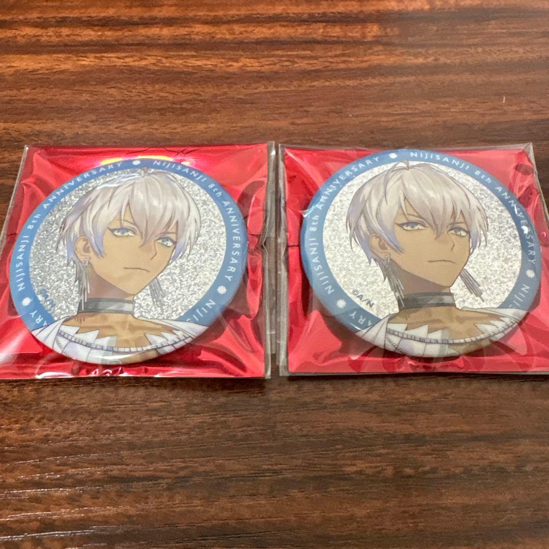 にじさんじ 8th Anniversary グリッター缶バッジ イブラヒム - メルカリ