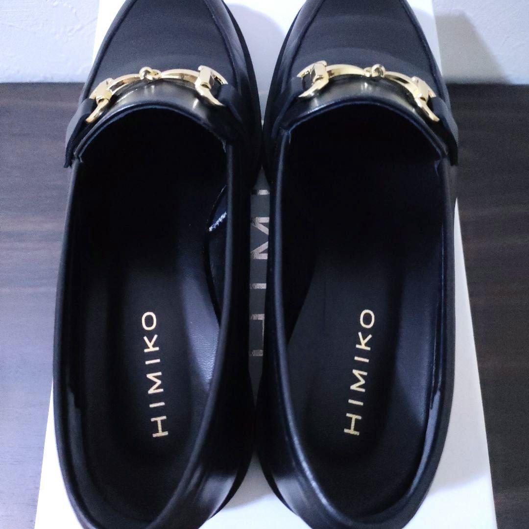 卑弥呼 HIMIKO ヒミコ トラックソールビットローファー 黒 23 - メルカリ