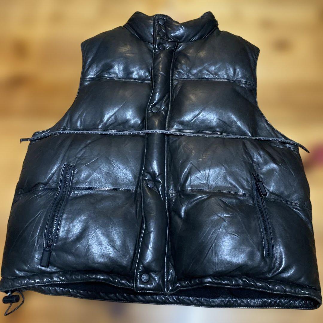 ポロスポーツ ラルフローレン レザー ダウンベスト 90s 超希少 - メルカリ
