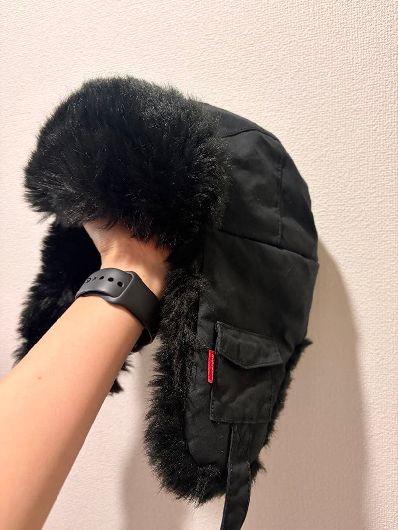 Supreme フライトキャップ フェイクファー Supreme（シュプリーム） 20AW Faux Fur Trooper ロゴ刺繍ファー
