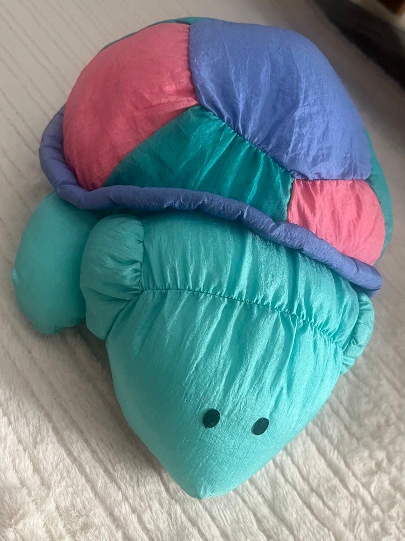 セキグチ　sekiguchi ぬいぐるみ　希少　かめ　カメ　フラッフィーバルーン セキグチ フラッフィーバルーン カメ ぬいぐるみ 中古品 難あり品