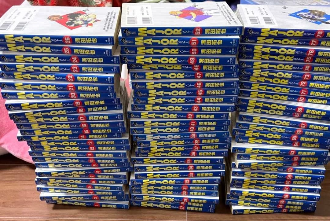 全巻セット MAJOR (メジャー) 78巻 - メルカリ