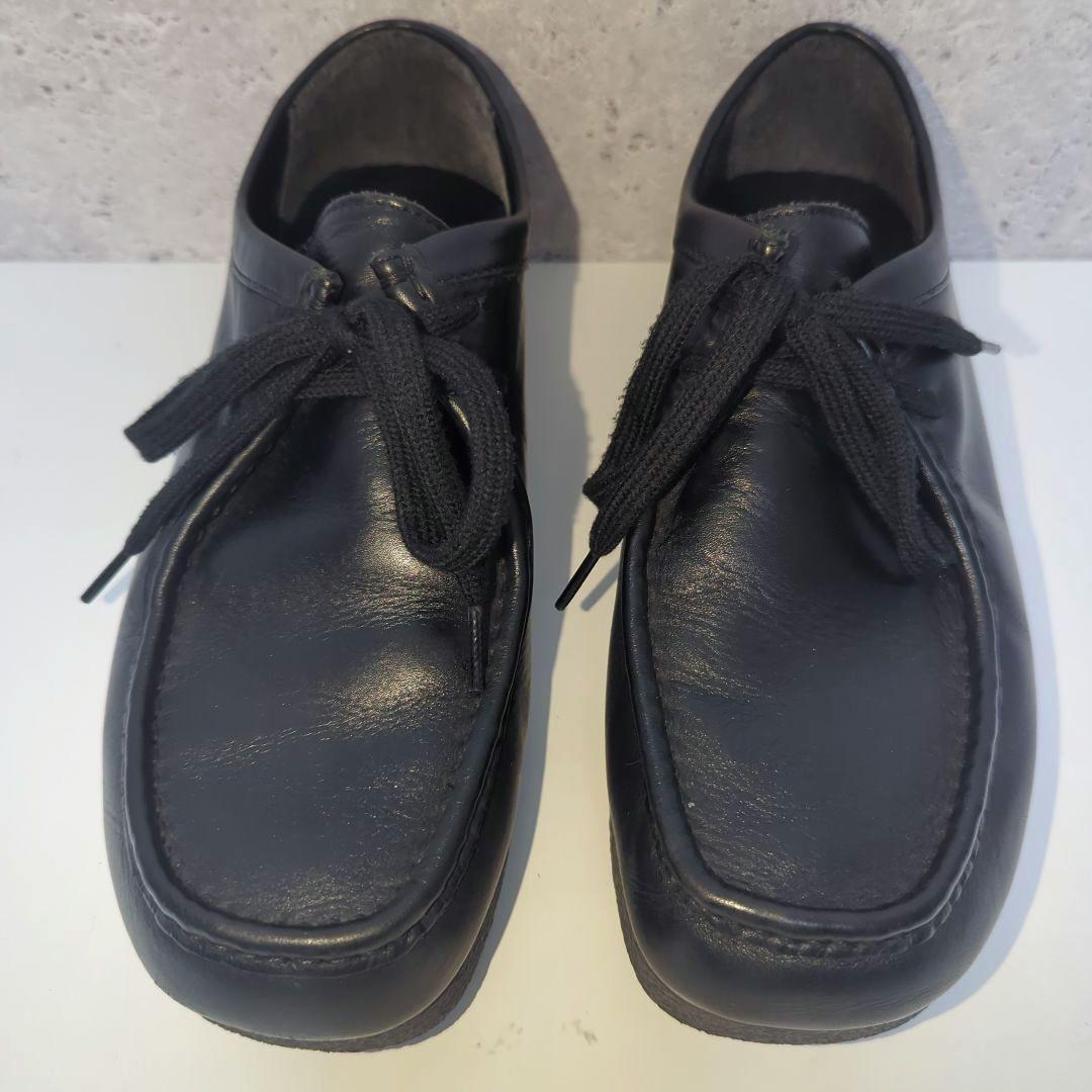 GU リアルレザーモカシンシューズ【26cm】黒 346447 - メルカリ