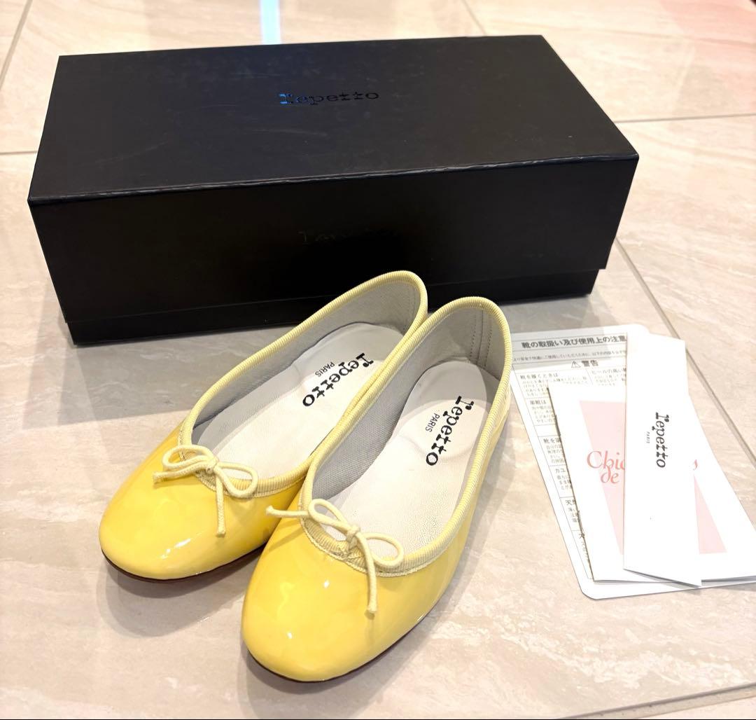 Repetto レモンイエロー キッズ バレエシューズ 29 - メルカリ