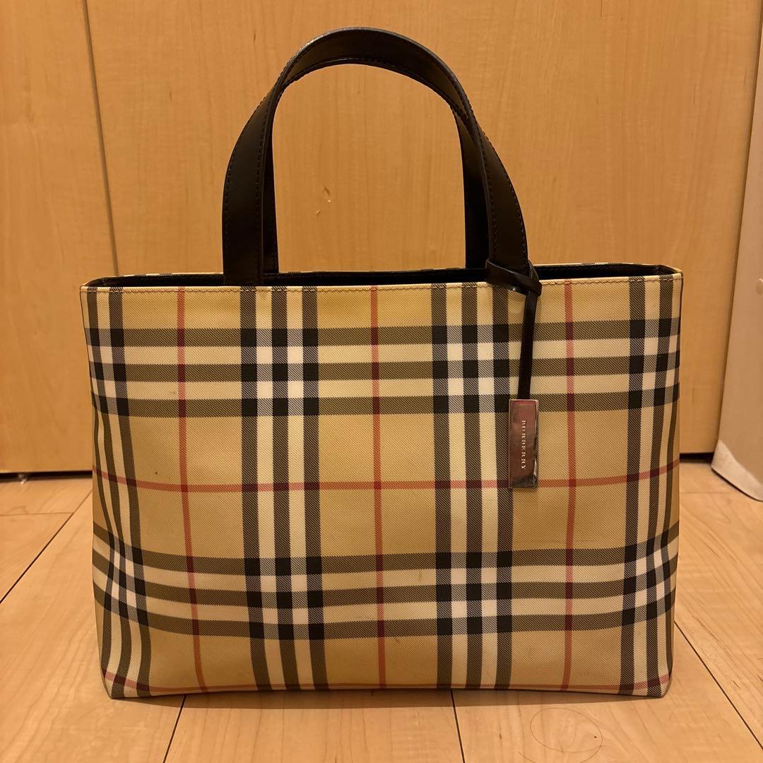 BURBERRY チェック柄 ショルダーバッグ