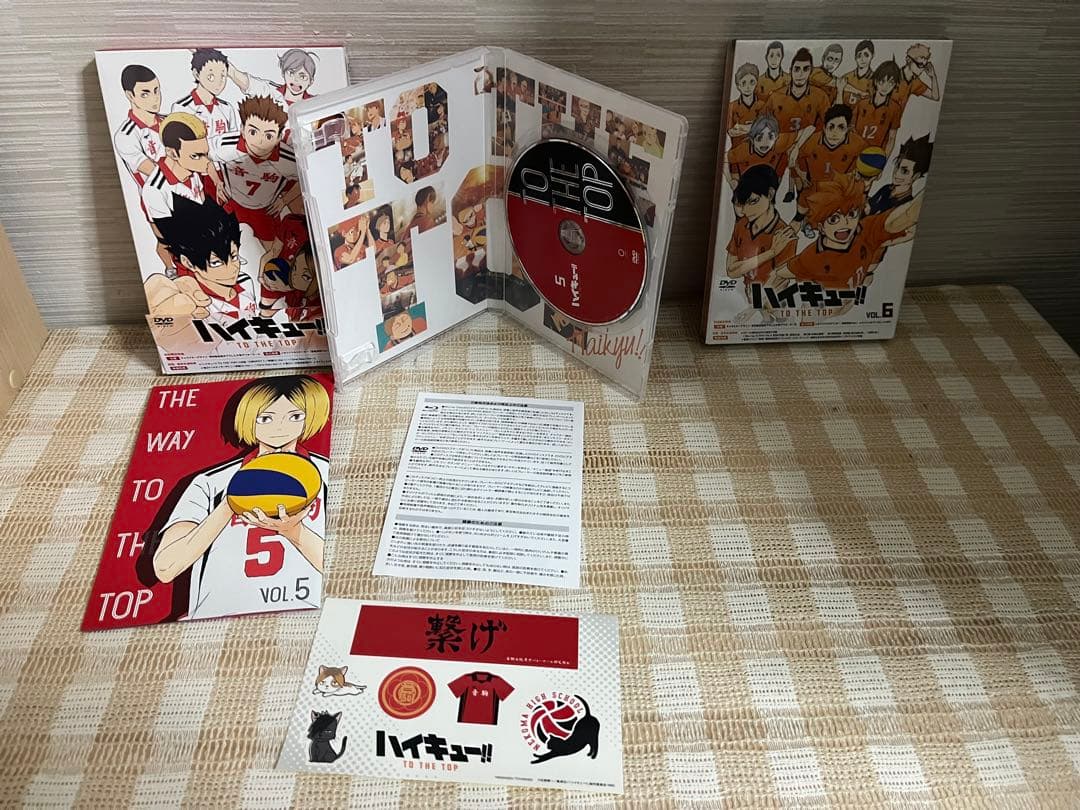 ハイキュー!! TO THE TOP 全6巻セット DVD セル版 - メルカリ
