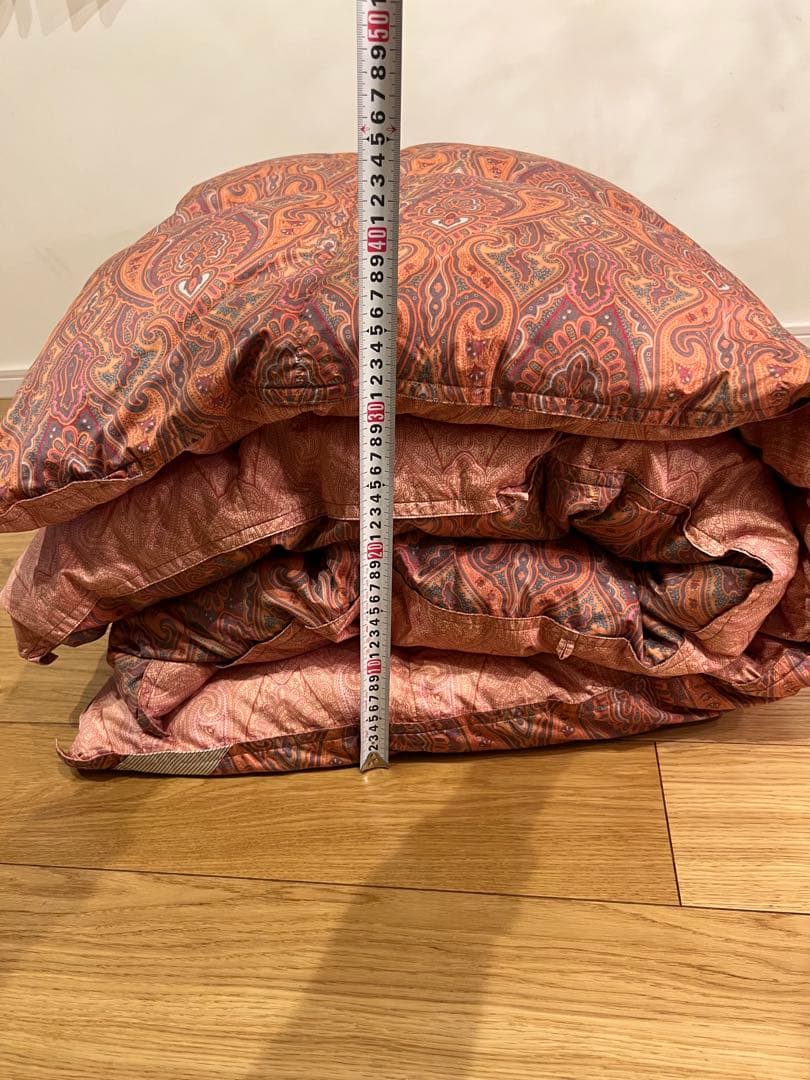 東京西川 超長綿100% セルビア産マザーグースダウン93% 1.2k 一層