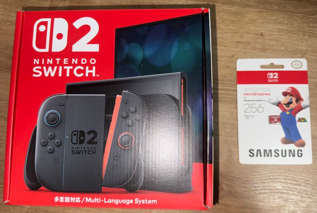 Nintendo Switch 2 多言語版+ 256GB microSDカード - メルカリ