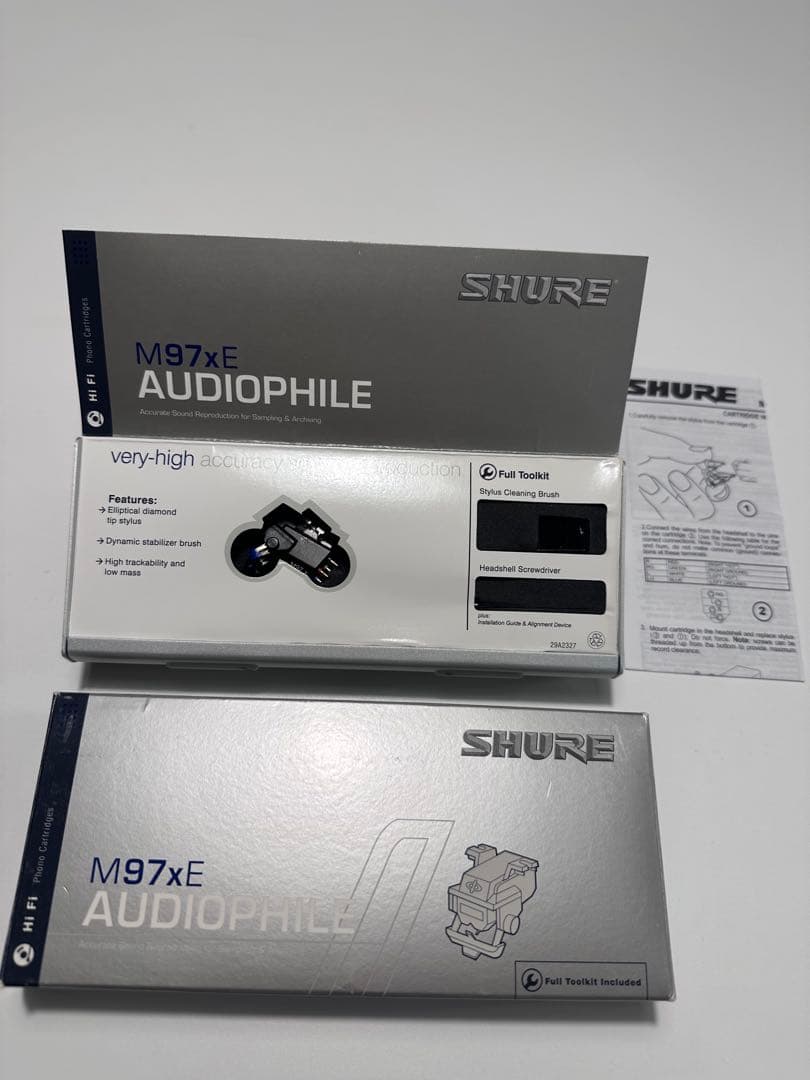 SHURE M97xE カートリッジ 動作確認済み 完動品 - メルカリ