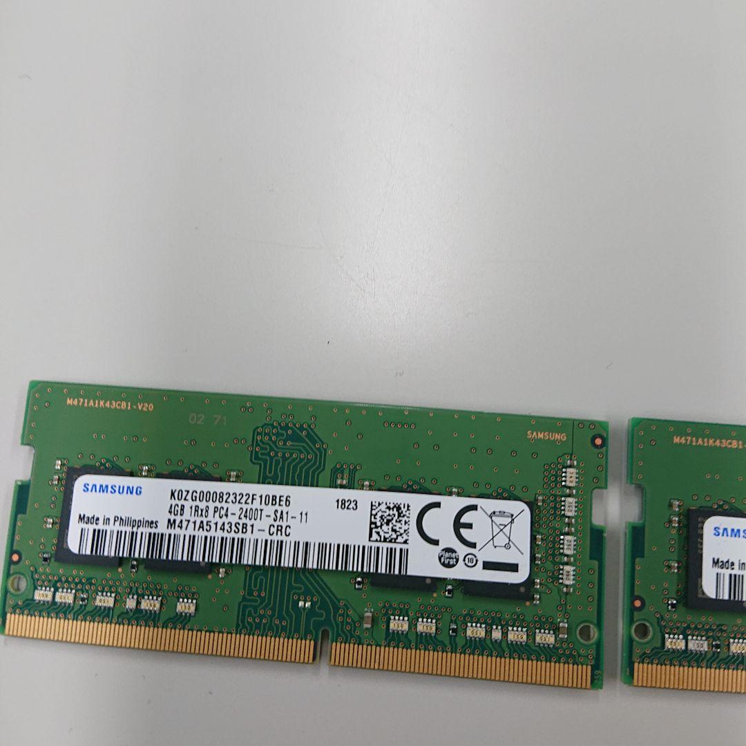 中古品】Samsung DDR4 メモリ8GB （4GBx2枚） - メルカリ