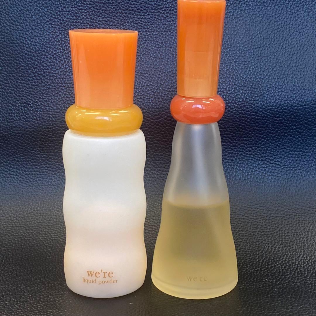希少】資生堂 we're リキッドパウダー& we're オードトワレ - メルカリ
