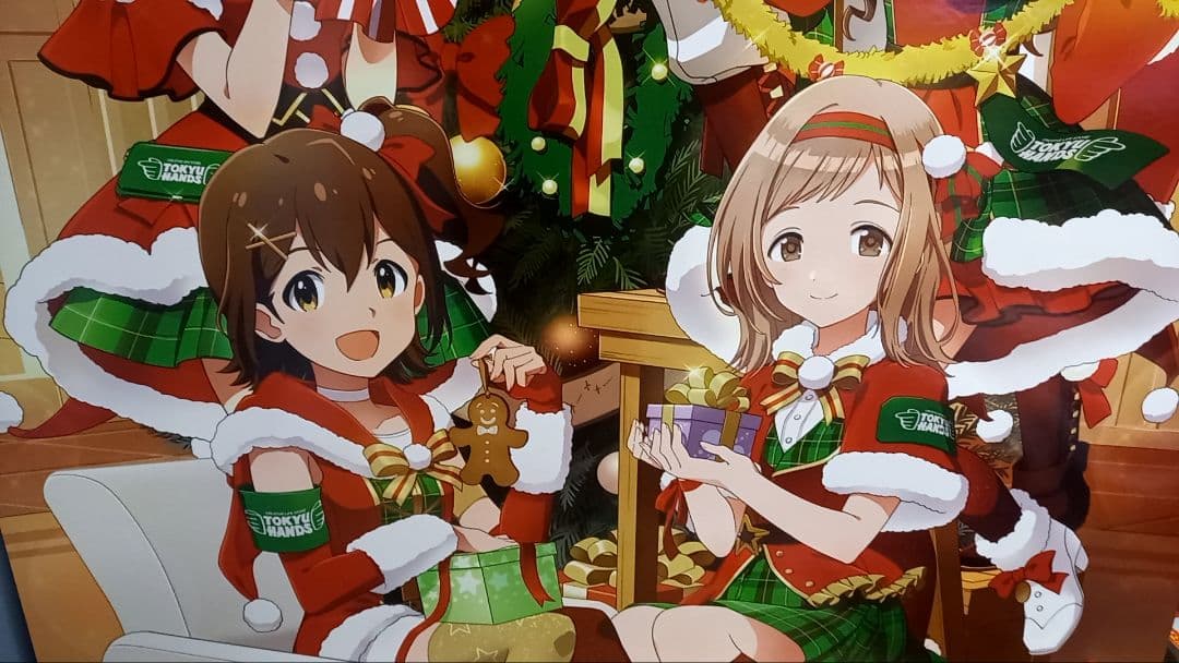 アイドルマスター 東急ハンズ クリスマス 当選品 パネル サイン色紙
