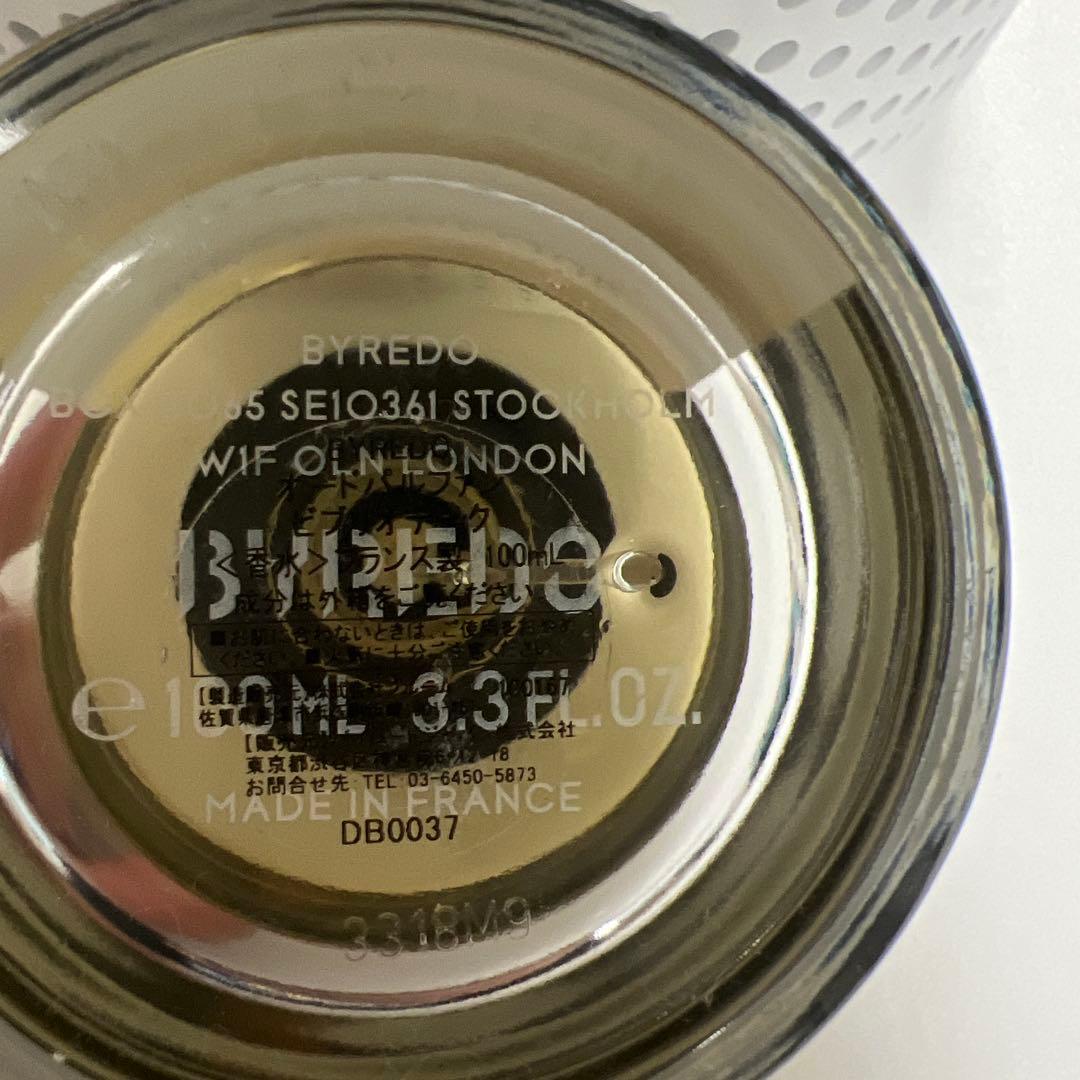 BYREDO BIBLIOTHÈQUE Eau de Parfum 100mL - メルカリ