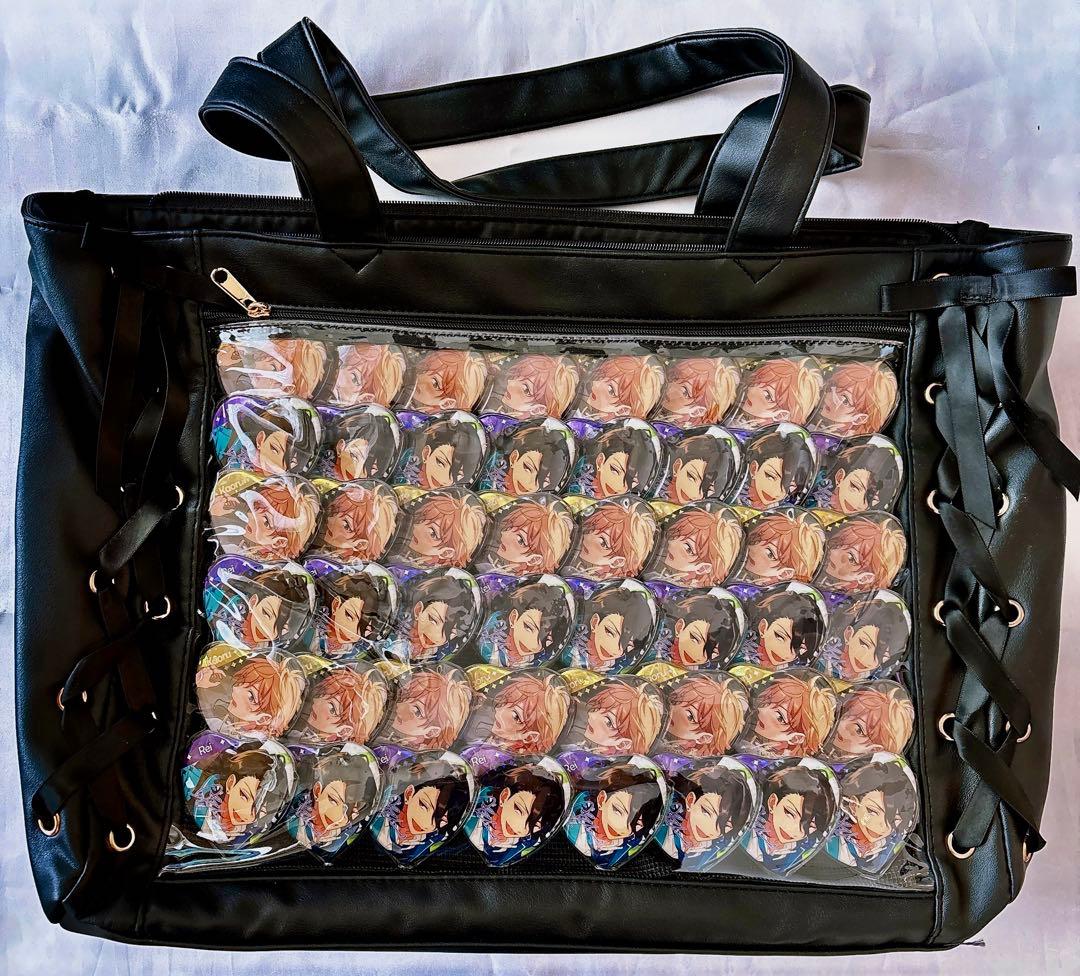 あんスタ 中国 宝石心晴缶バッジ 朔間零 羽風薫 WEGO 痛バッグ - メルカリ