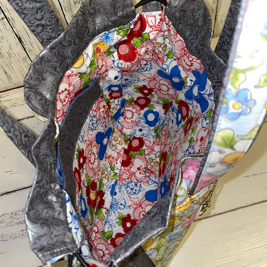 Hattomama様専用ロラライハリスNo.44.45別マチトート、ラウンド巾着