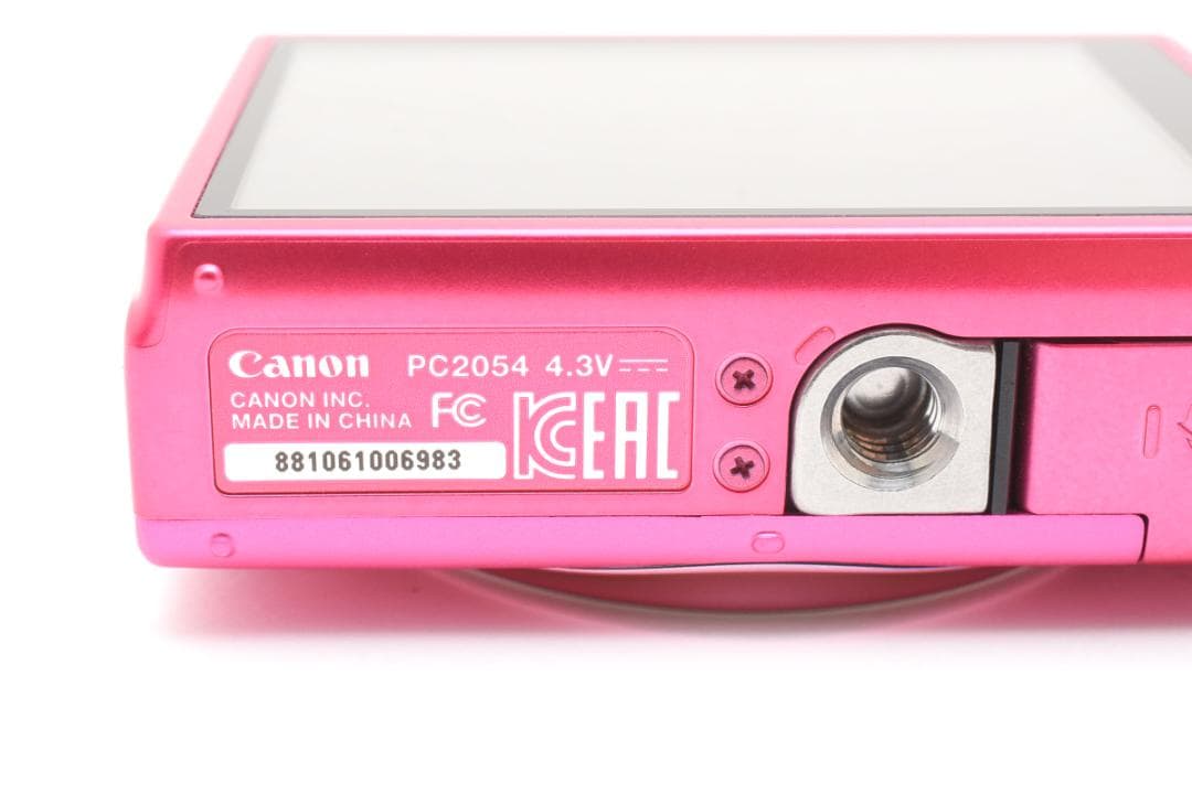 超美品 キヤノン IXY 140 コンパクトデジタルカメラ ピンク Canon