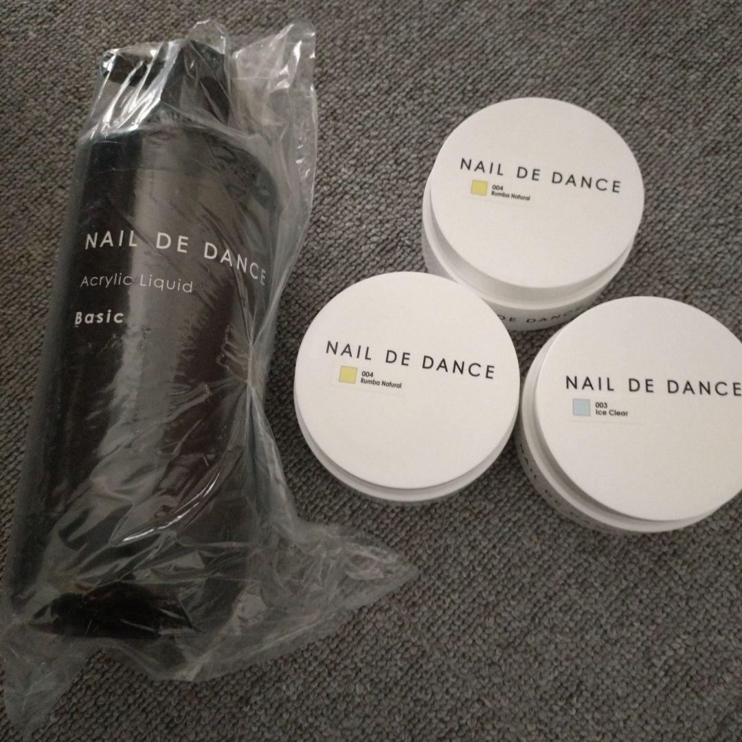 Nail de Dance アクリルリキッドとアクリルパウダーセット TAT - NAIL DE DANCE - アクリルリキッド ベーシック