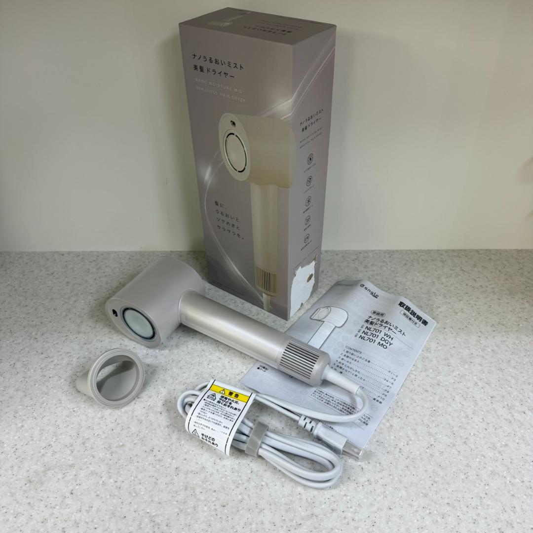 ★美品　ニトリ　ナノうるおいミスト美髪ドライヤー　NL701 MO ナノうるおいイオン美髪ドライヤー (NL701 ホワイト) | ニトリネット